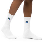 Flag Embroidered socks