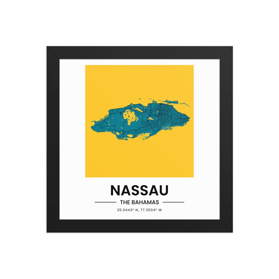 New Providence Framed poster