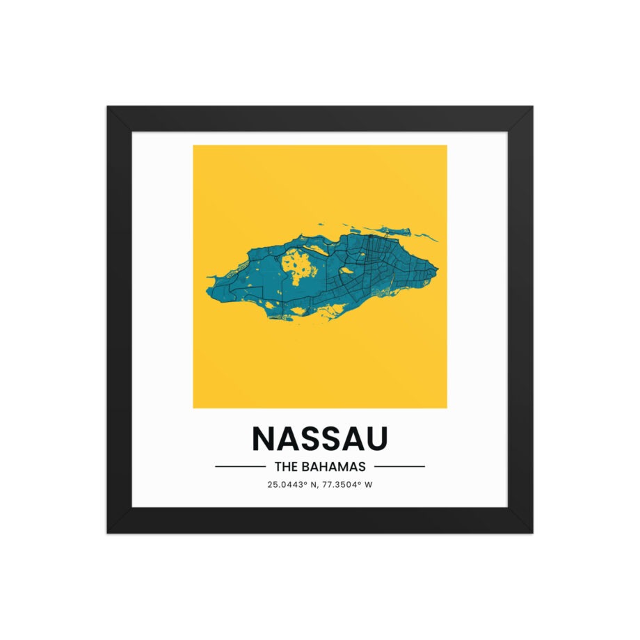 New Providence Framed poster