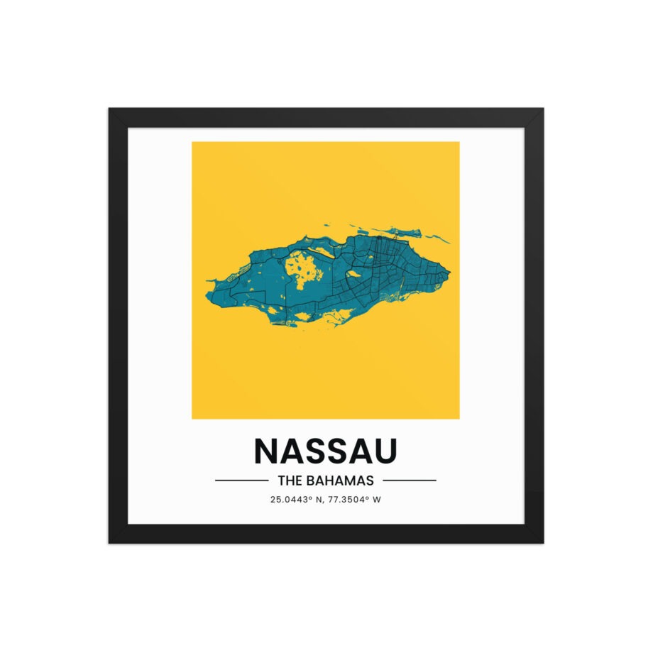 New Providence Framed poster