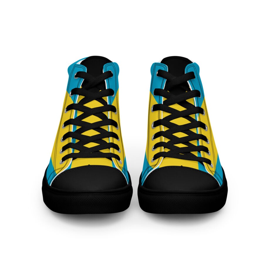 Men’s high top canvas shoes