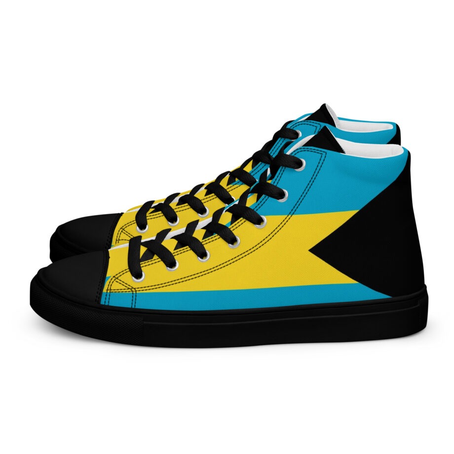Men’s high top canvas shoes