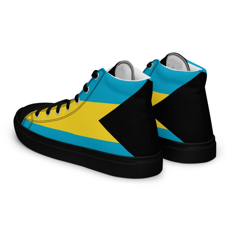 Men’s high top canvas shoes