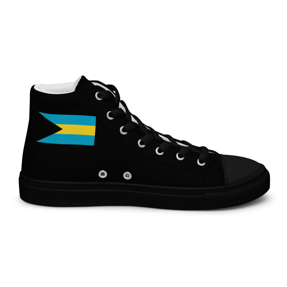 Men’s high top canvas shoes