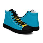 Men’s high top canvas shoes