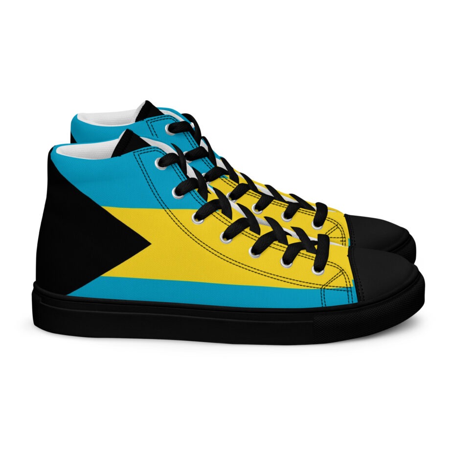 Men’s high top canvas shoes