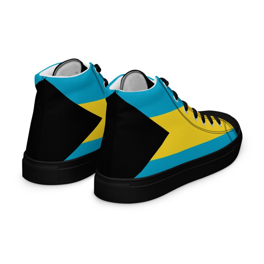 Men’s high top canvas shoes