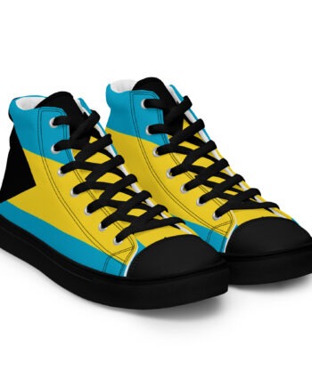 Men’s high top canvas shoes