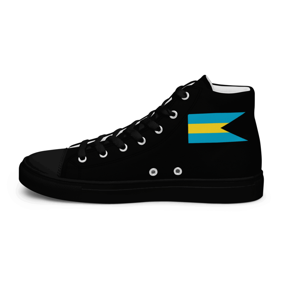 Men’s high top canvas shoes