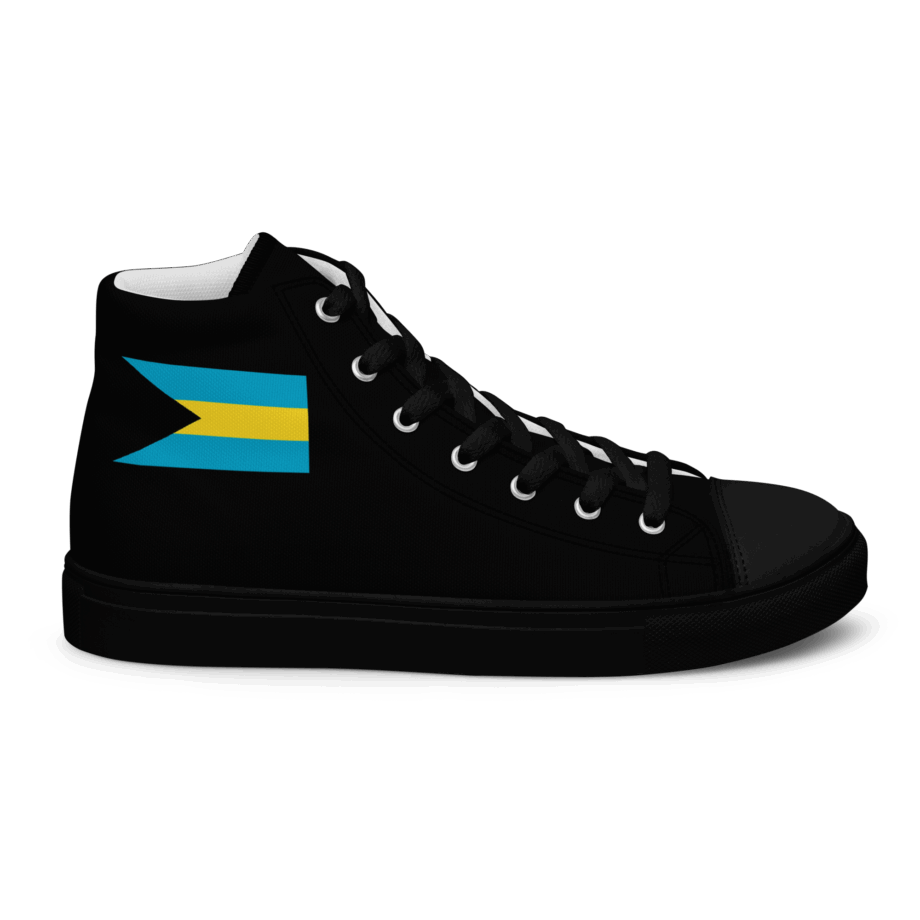Men’s high top canvas shoes