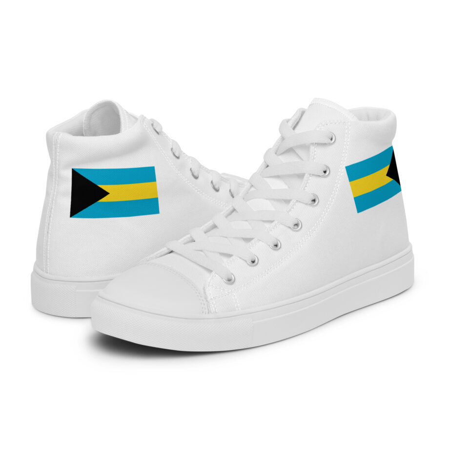 Men’s high top canvas shoes