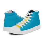 Men’s high top canvas shoes