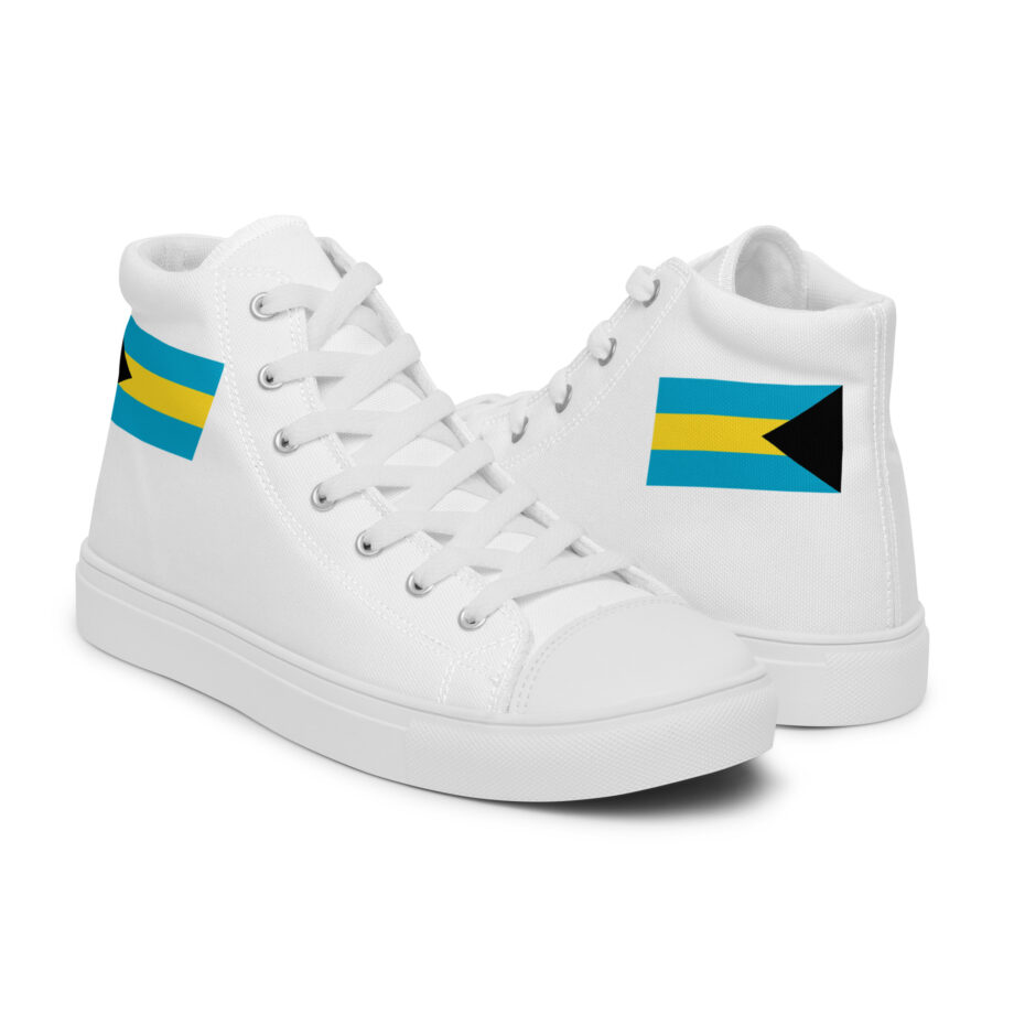 Men’s high top canvas shoes