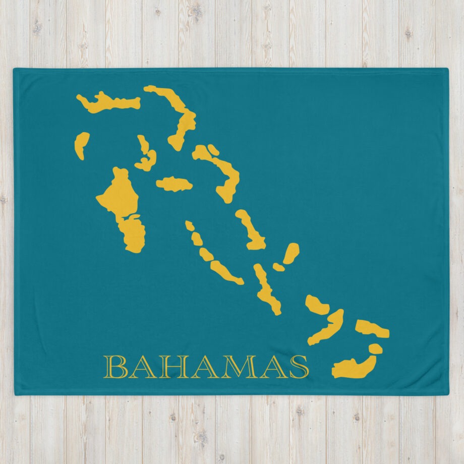 Bahamian Throw Blanket (60"x80")