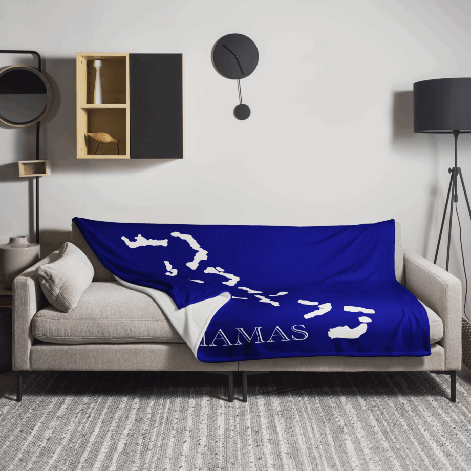 Bahamian Island Throw Blanket