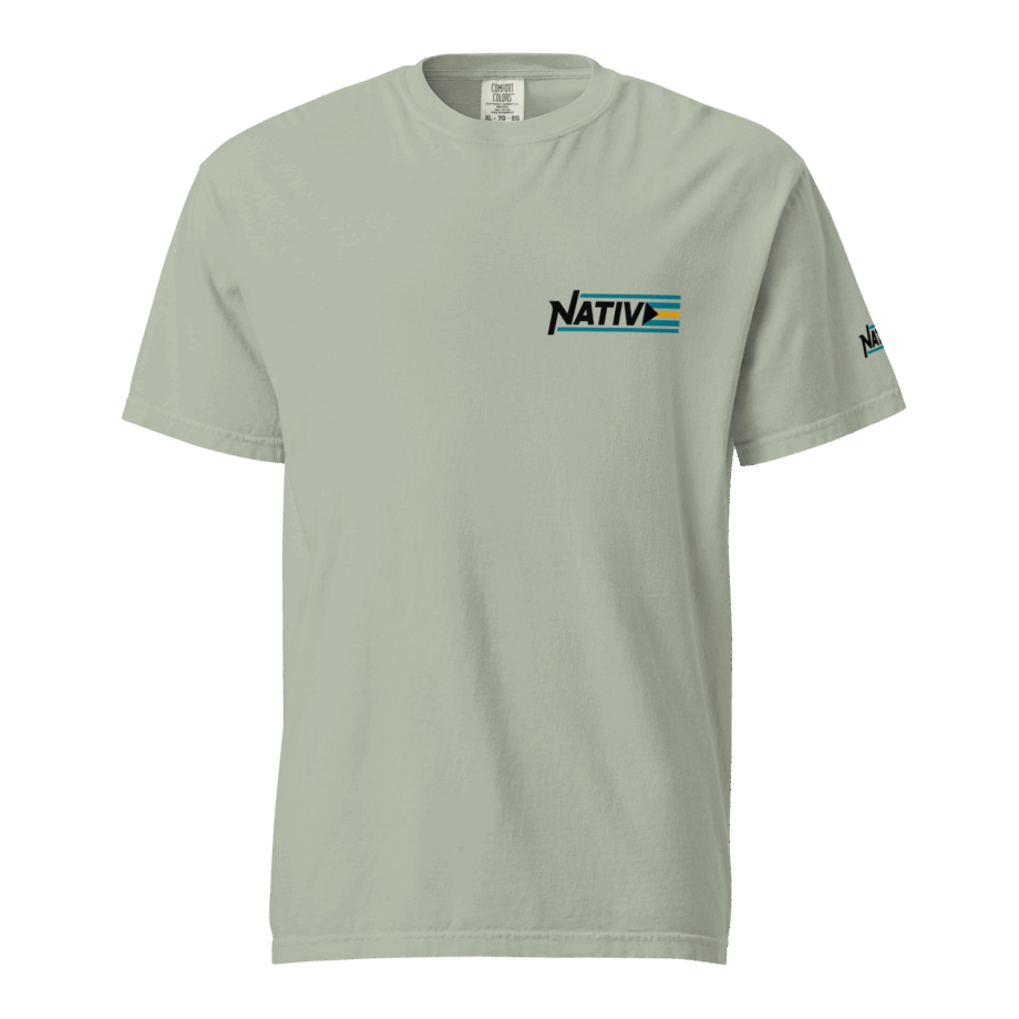 Native Unisex garment-dyed heavyweight t-shirt