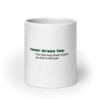 White glossy mug