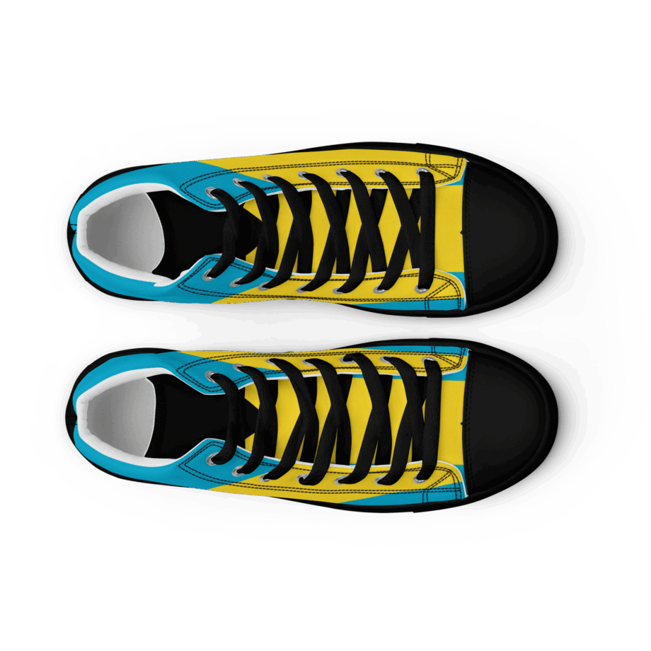 Women’s high top canvas shoes