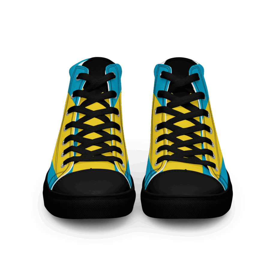 Women’s high top canvas shoes