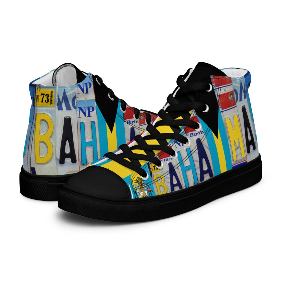 Women’s high top canvas shoes