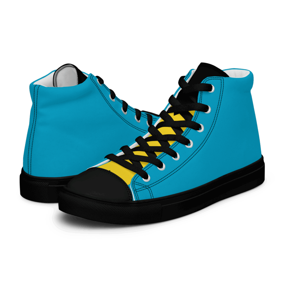 Women’s high top canvas shoes