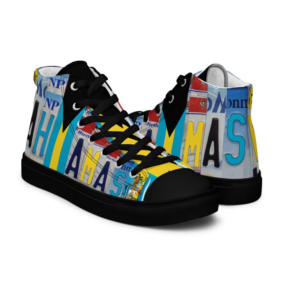 Women’s high top canvas shoes
