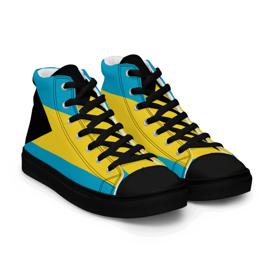 Women’s high top canvas shoes